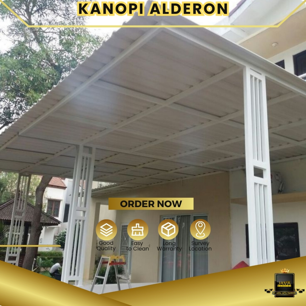 Kanopi Alderon RS Canopy Alderon Baja Ringan Canal C