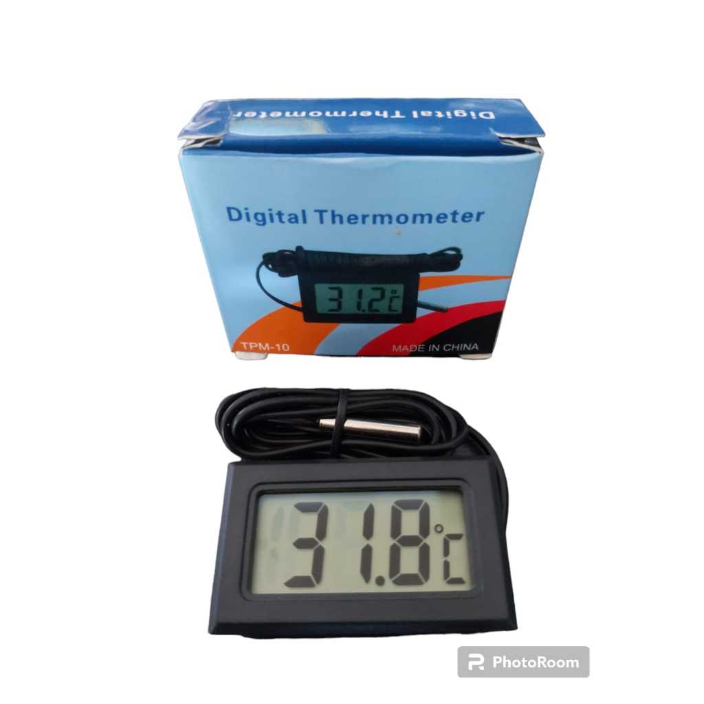 TERMOMETER AQUARIUM WATERPROOF DIGITAL + KABEL SENSOR