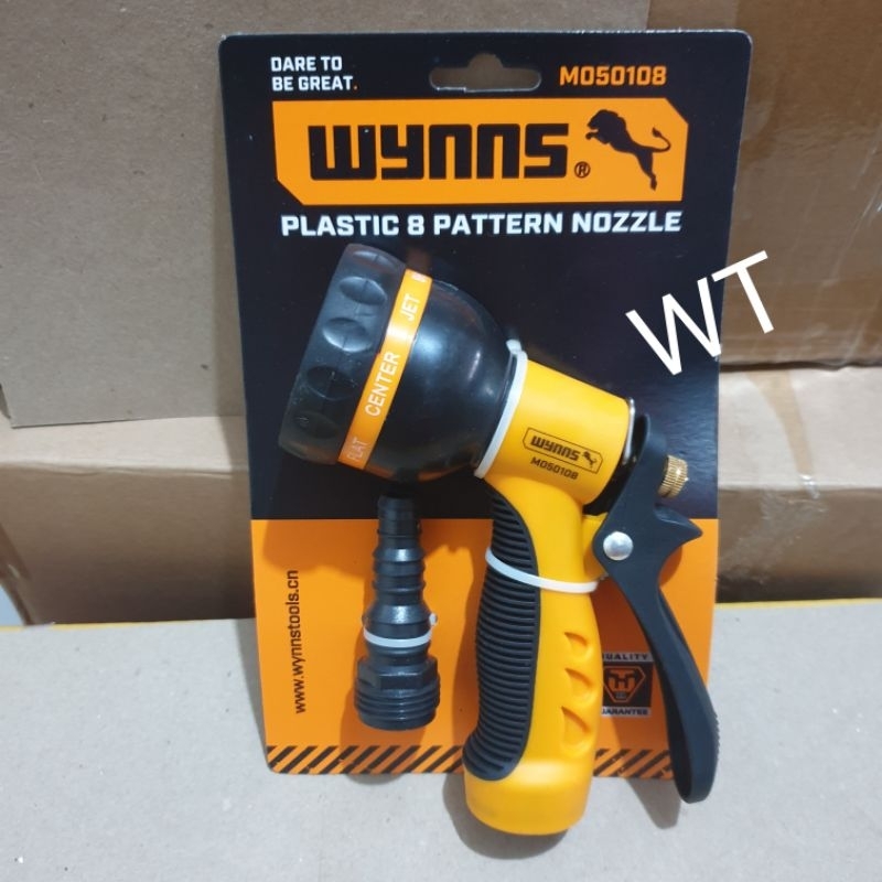 Wynns Kepala Semprotan Air Cuci Mobil Motor Penyiram Taman Tanaman 8 Mode Wynns