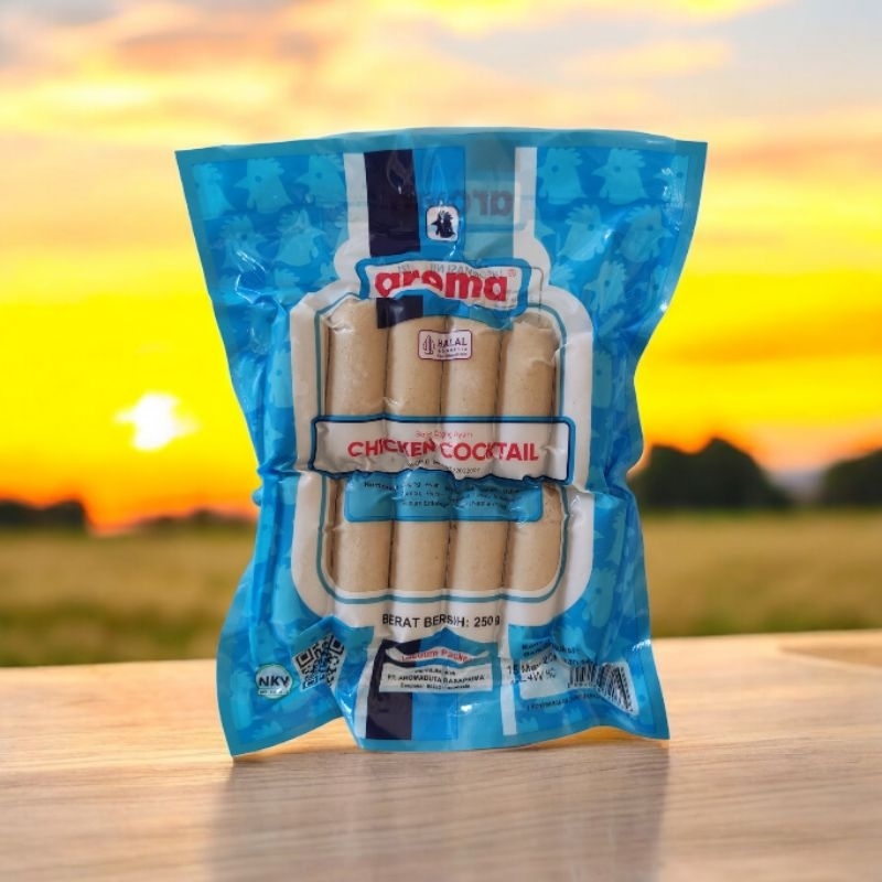 

Sosis Ayam Cocktail/Mini AROMA 250gr PREMIUM SUPER
