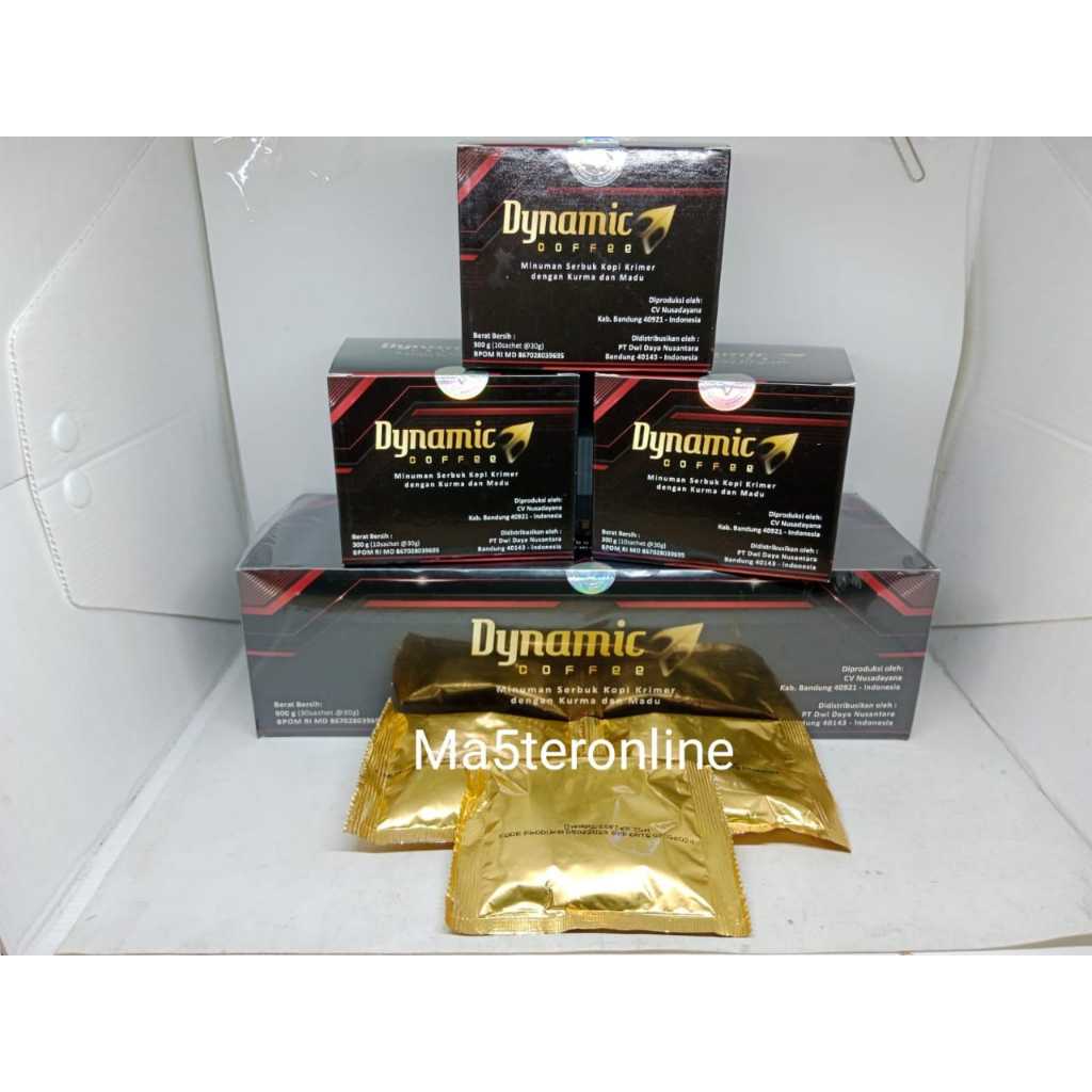 

[PROMO] Dynamic coffee Kopi Dynamic minuman serbuk kopi gula krimer harga 1 pcs @30g original