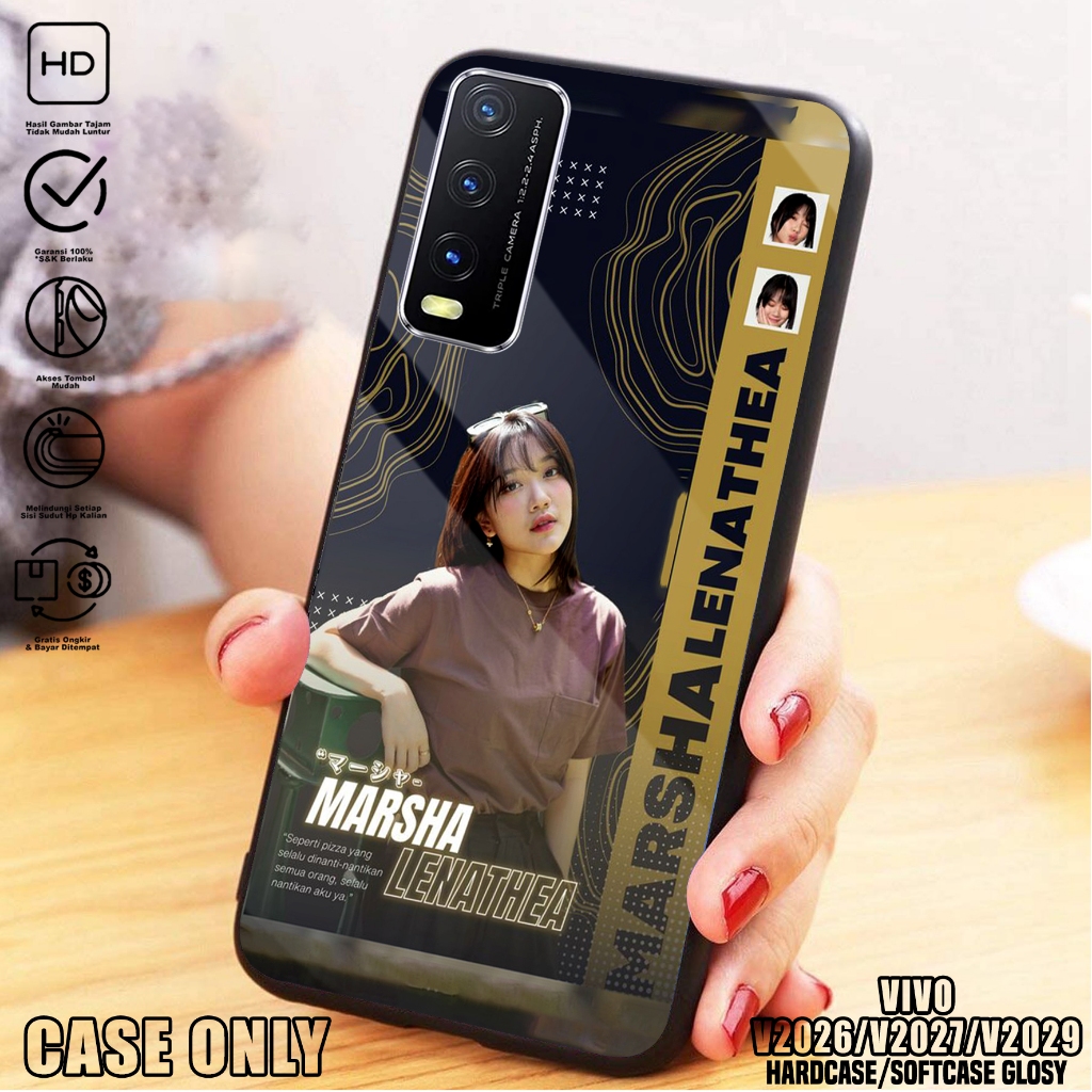 Case VIVO VIVO V2026 / V2027 / V2029 - Casing VIVO V2026 / V2027 / V2029 [ JKT48 ] Silikon VIVO V202