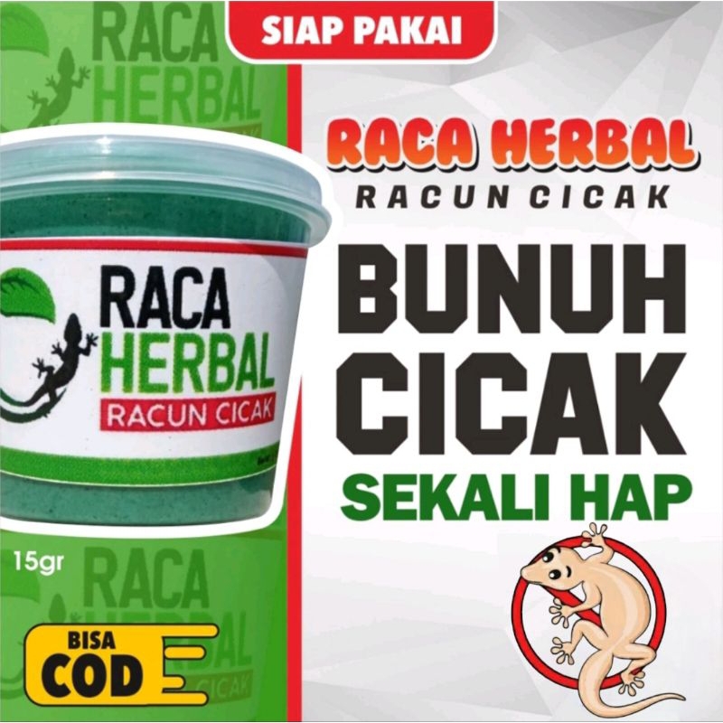 Racun Cicak Herbal - Racak Herbal - Obat Pembasmi Cicak Original
