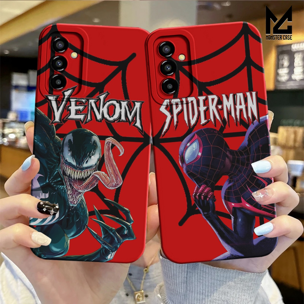 Softcase Samsung A14 / A15 / A34 / A35 / A54 Case Procamera Motif Spiderman Mix Keren - Monstercase