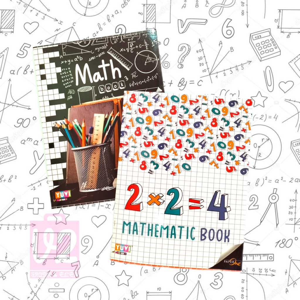 

V2_My Book Yuvi Buku Kotak Kecil 38 Lembar/Buku Matematika