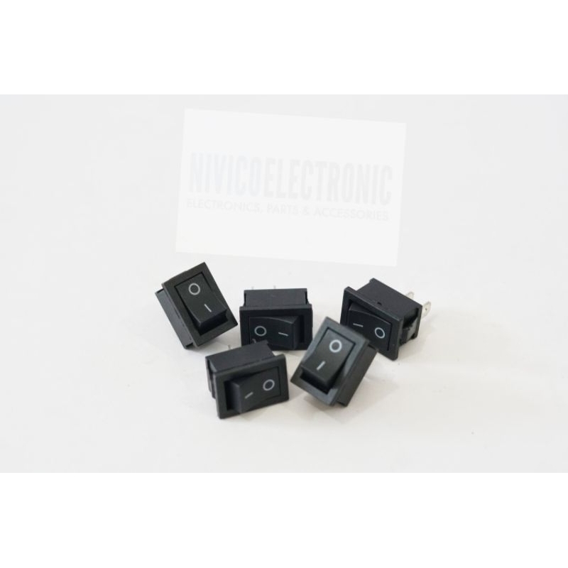Switch Karaoke 2 Pin 2x1.5cm 6A 250V/10A 125V