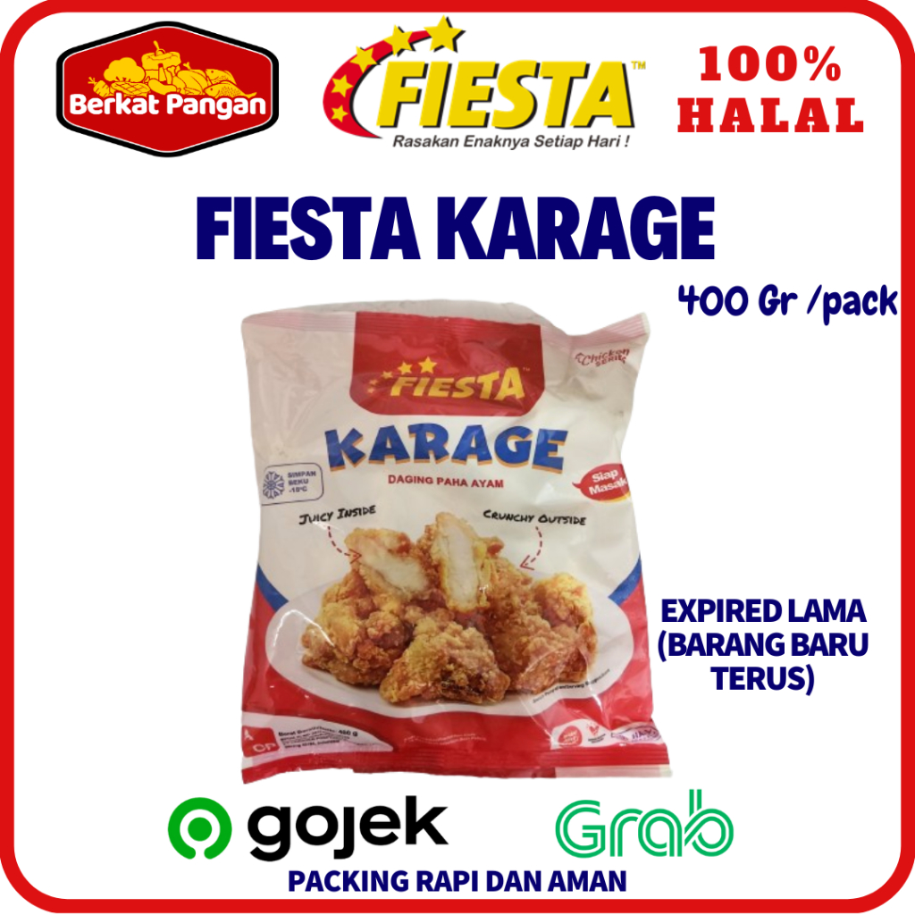 

Fiesta Chicken Karage Paha Ayam 400 Gr