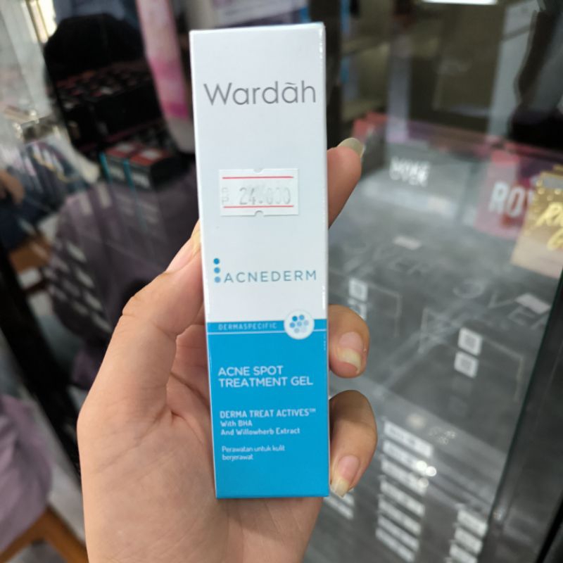 Wardah Acnederm Acne Spot Treatment Gel 15 ml - Totol Jerawat