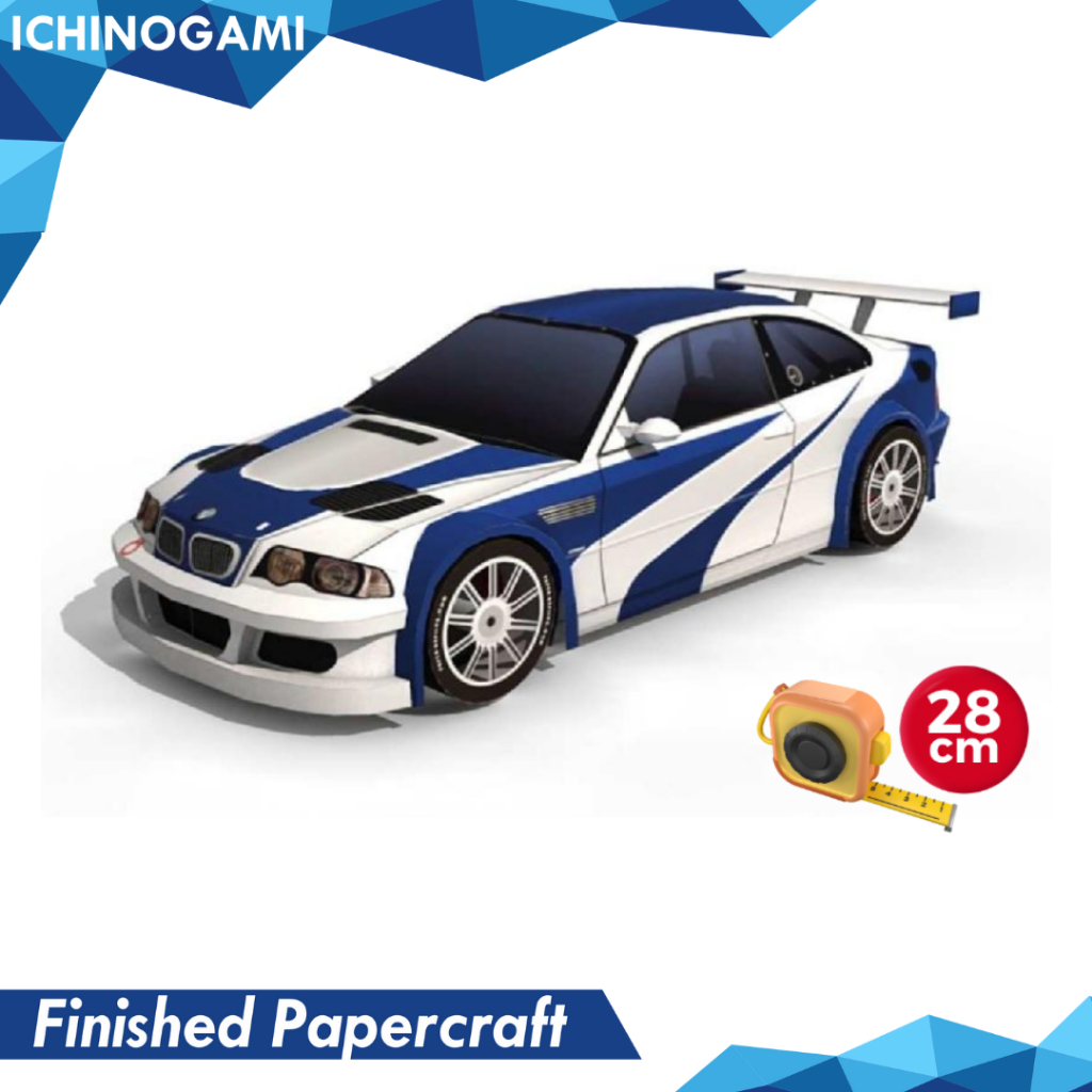 Papercraft (DIY) BMW M3-GTR Ichinogami