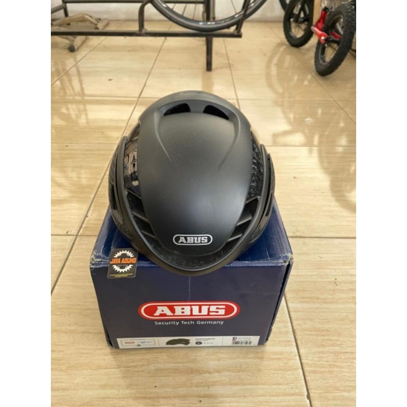 Helm Helmet Abus Gamechanger Velvet Black Original Minor Box