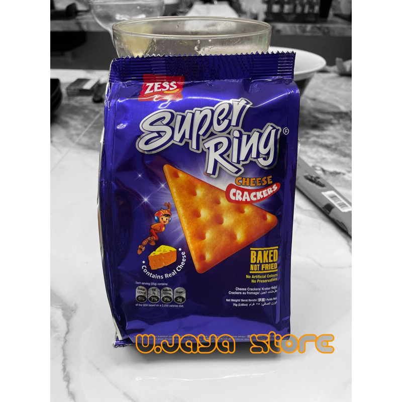 

Zess Super Ring Cheese Crackers 75g