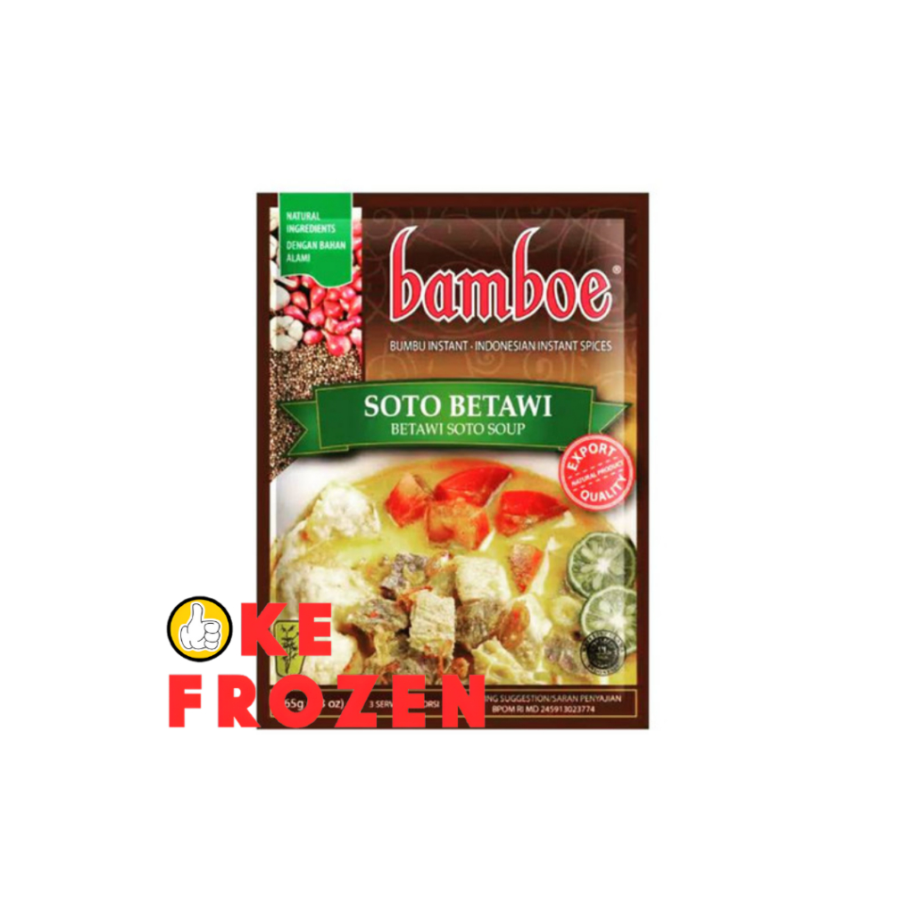 

BAMBOE BUMBU INSTAN SOTO BETAWI 65GR