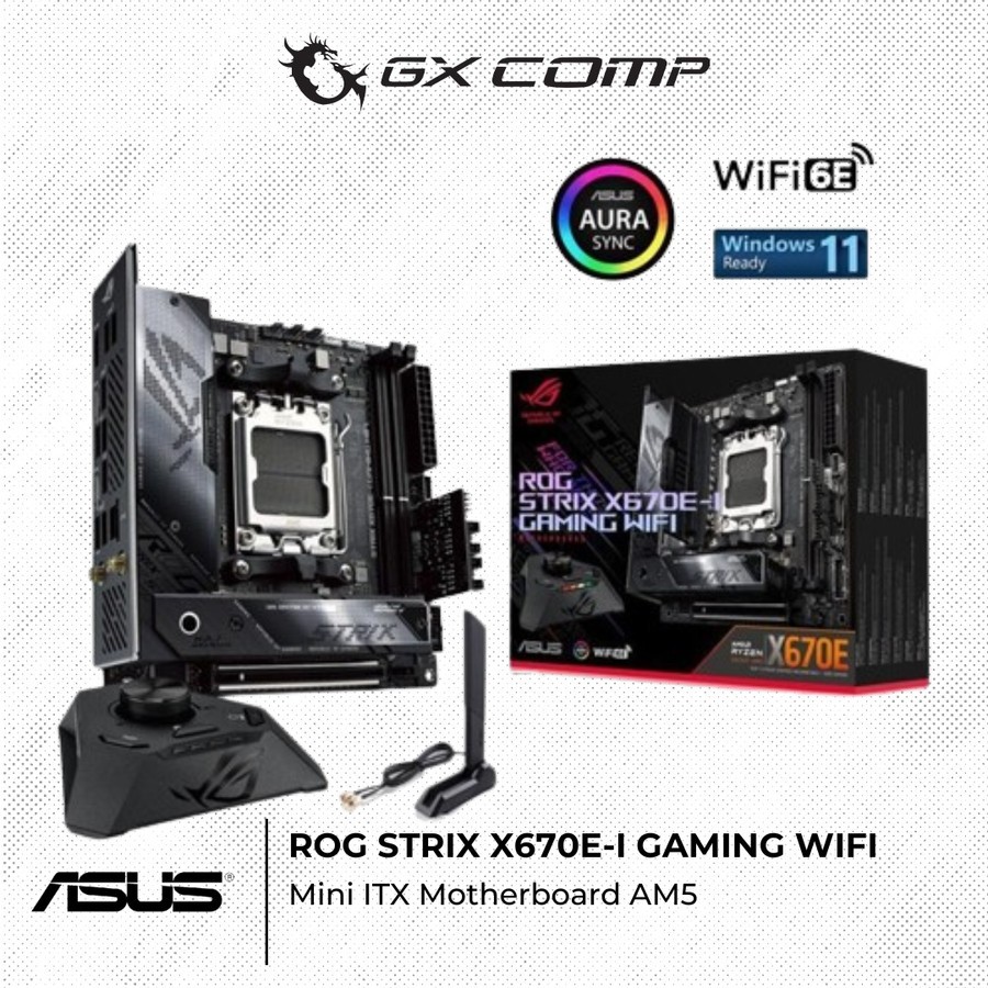 ASUS ROG STRIX X670E-I GAMING WIFI - Motherboard Mini ITX AM5