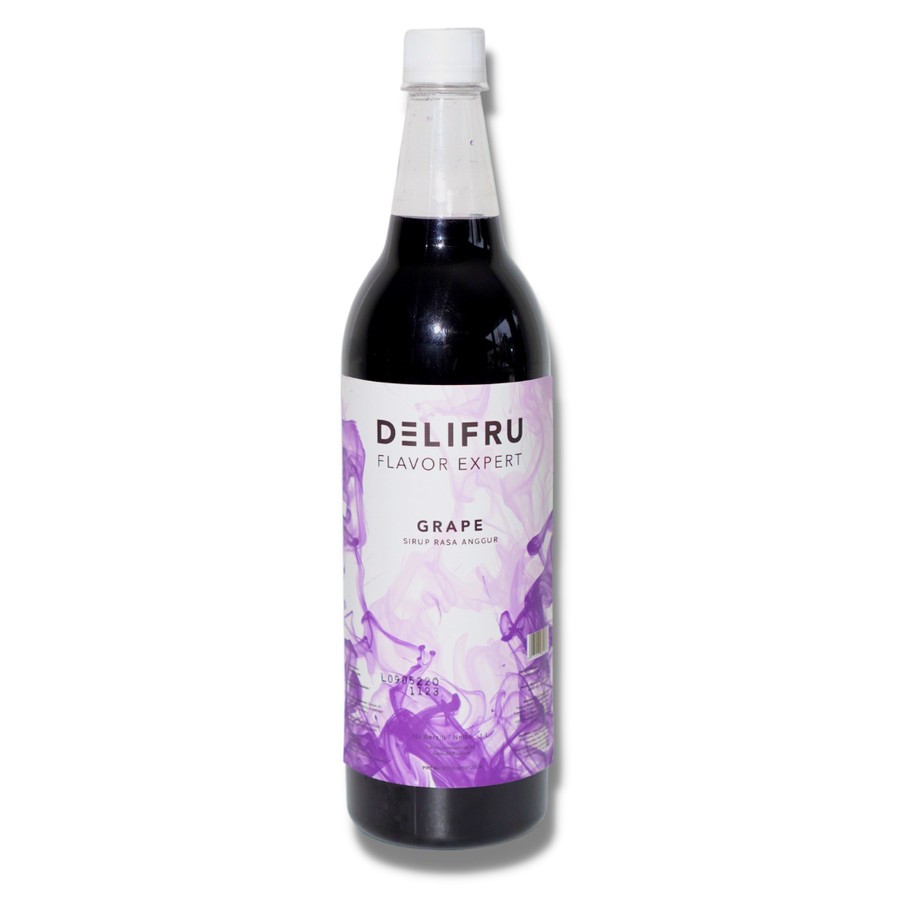 

Delifru Syrup Grape - Sirup Anggur 1 Liter