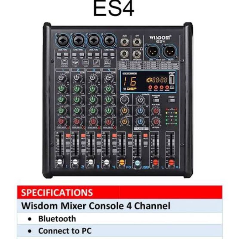 mixer wisdom es 4