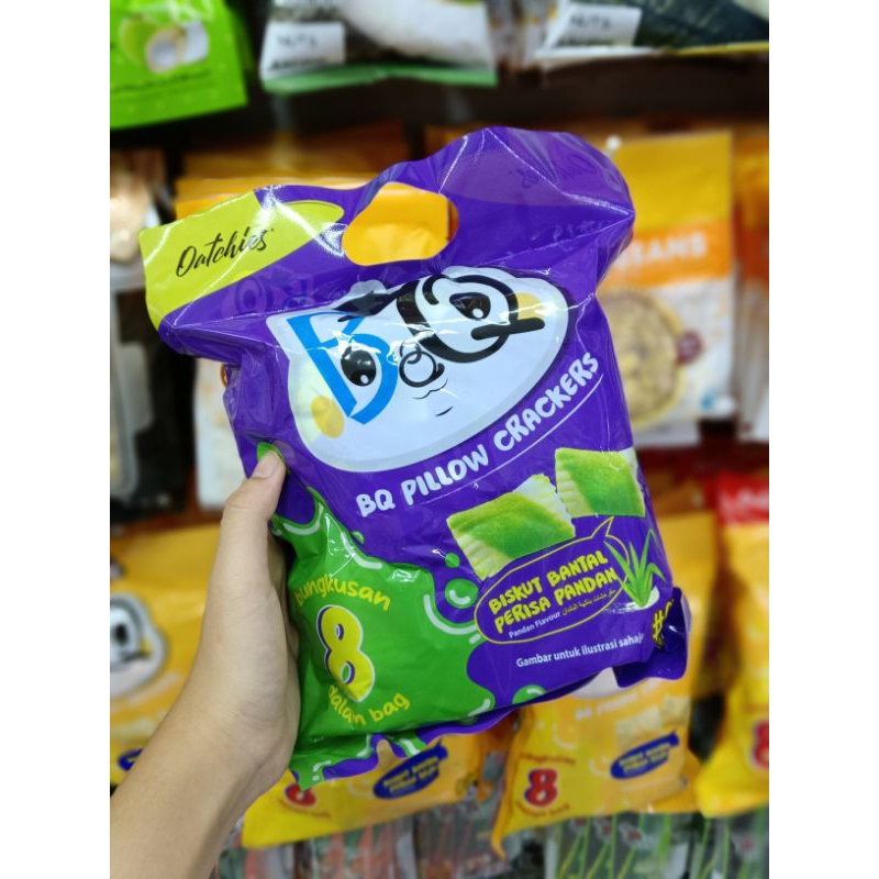 

BQ PILLOW CRACKERS / SNACK MALAYSIA ENAK ISI 8 BKS