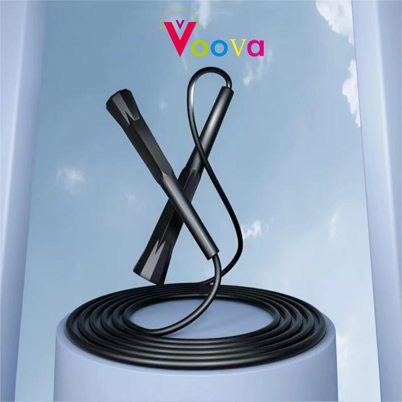 VOOVA Lompat Tali Alat Olahraga / Skipping Portable Active PVC/ Jump Rope Speed Active Sport / Lonca