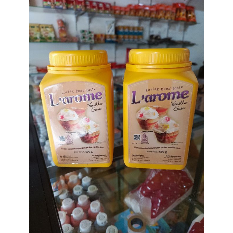 

larome vanila susu 500 gr