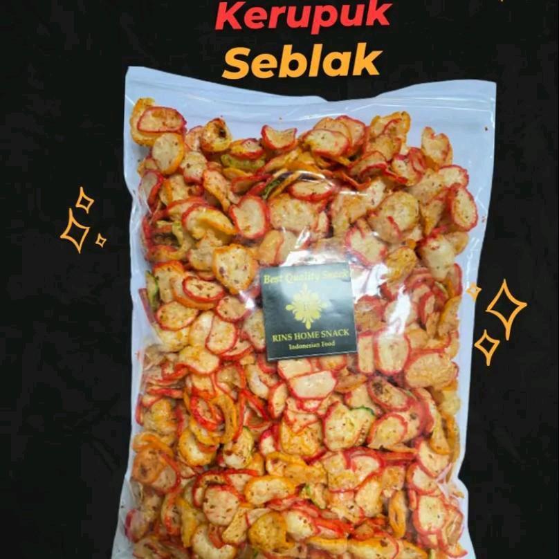 

PROMO !!! KERUPUK SEBLAK KENCUR 500GR