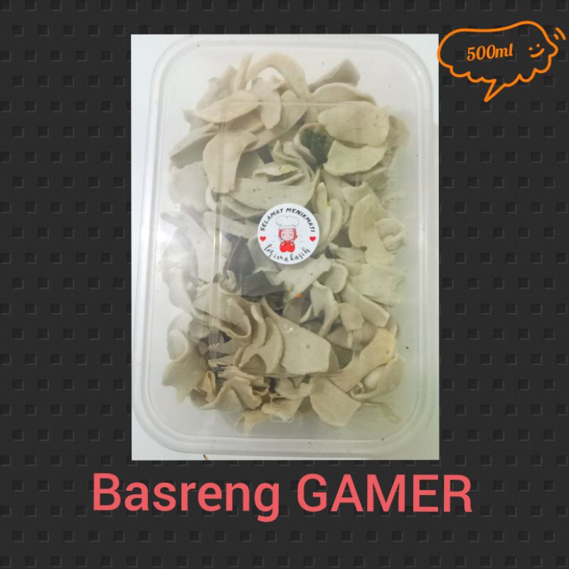 

basreng GAMER orijinal asin gurih @ 500ml