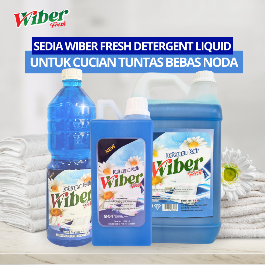 Detergen Cair All Packaging WIBER FRESH