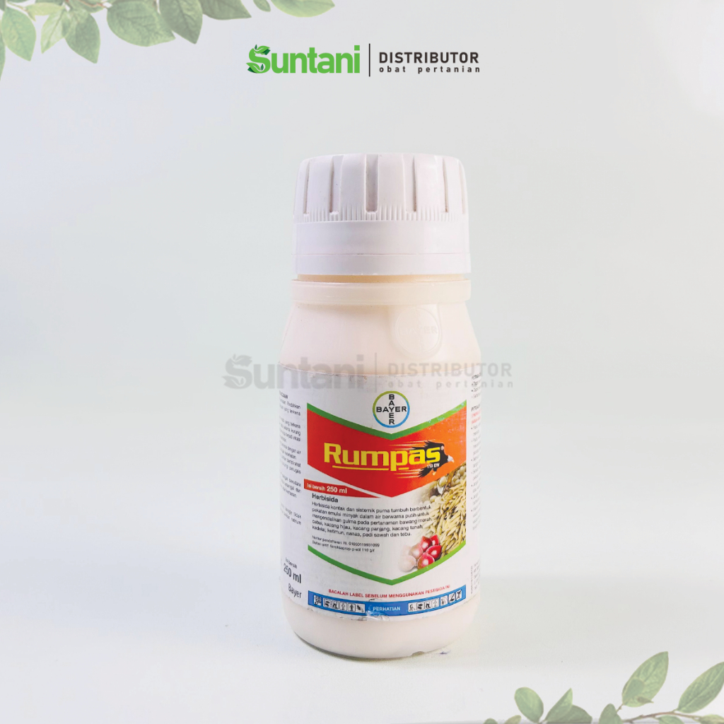 Rumpas 250ml - Herbisida Sistemik ( Obat Pembasmi rumput Liar ) Original 100%