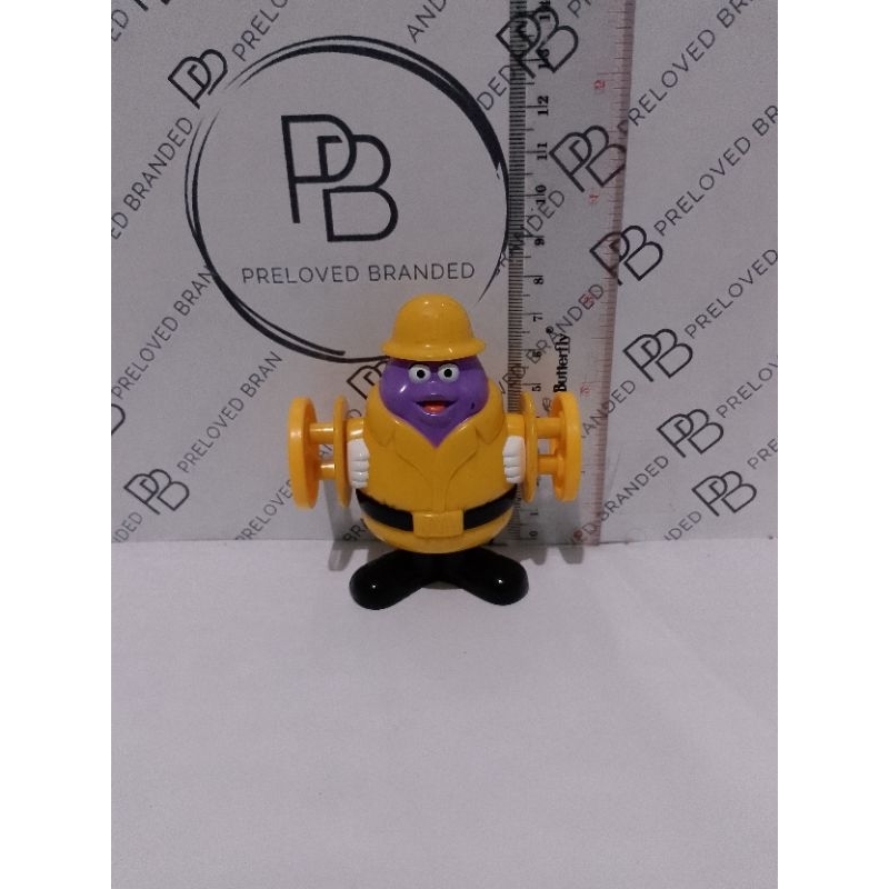 McDonald's Happy Meal- Grimace Hefty Mr Works
