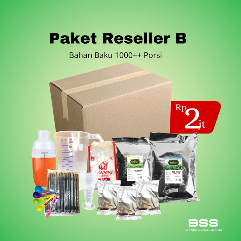 

BSS STORE - Paket Usaha B Bahan Baku Es Teh Jumbo 2 juta 1000 Porsi