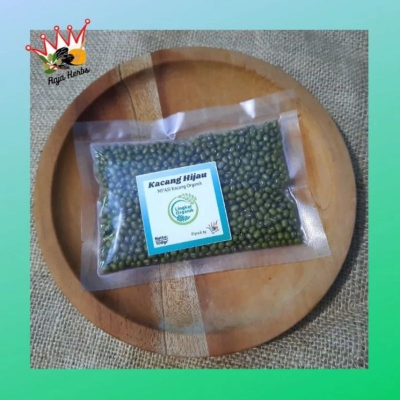 

Kacang Ijo Kacang Merah 100 gr LINGKAR ORGANIK || RePack Paket MPASI