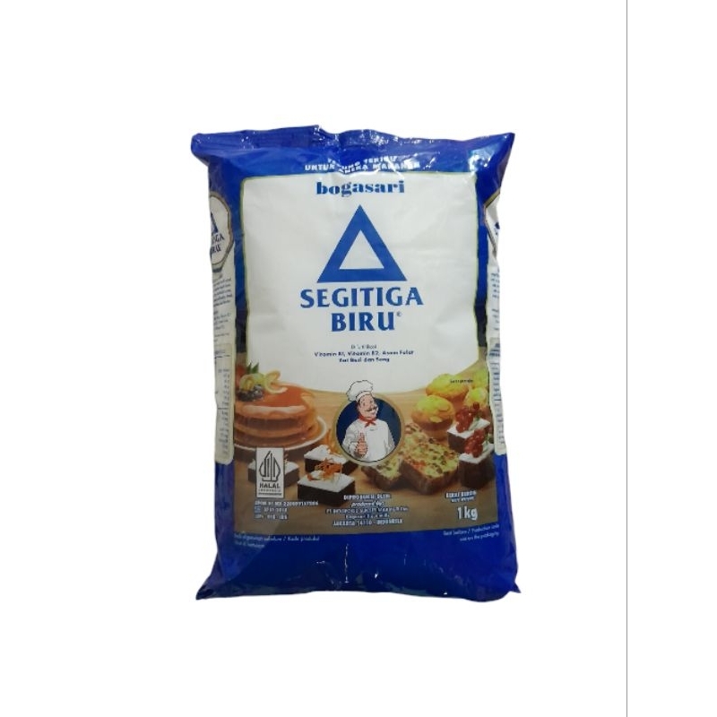 

FINDFIVEN MART - Tepung Terigu Segitiga Biru Premium 1kg