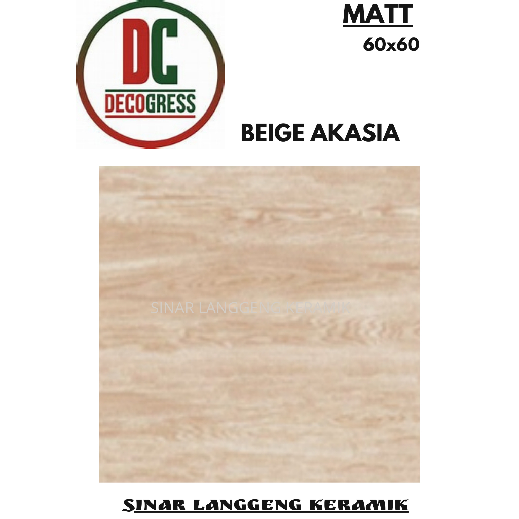 PROMO DECOGRESS GRANIT BEIGE AKASIA 60x60 LANTAI DINDING