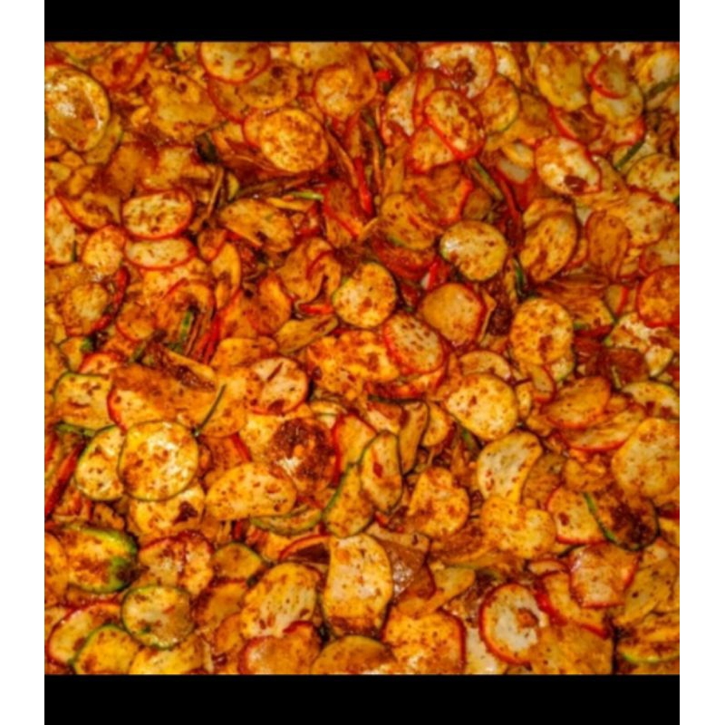 

Sebring Kerupuk Bawang Pedas Daun Jeruk 500grm