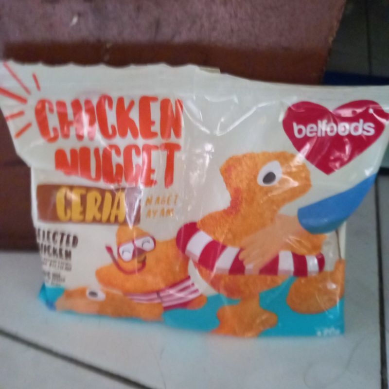 

belfoods chicken nugget ceria 170gr