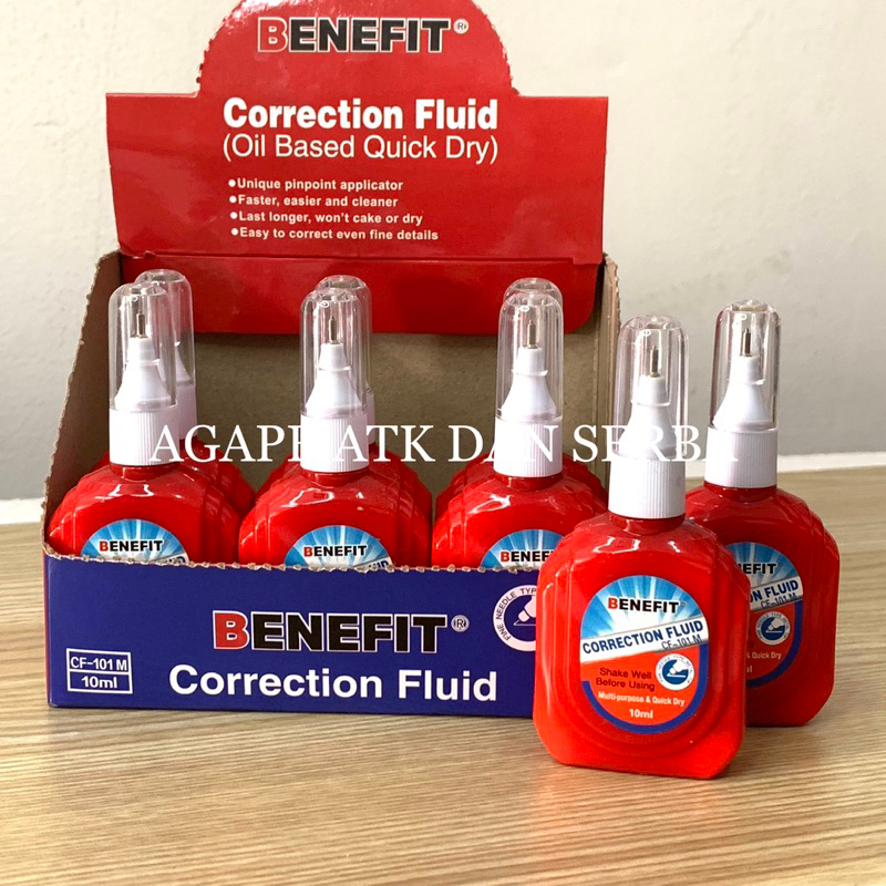 

[PCS] CORRECTION CAIR / TIPE X MERK BENEFIT MURAH