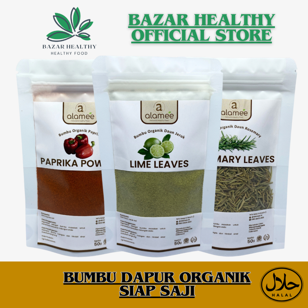 

Bumbu Masak Siap Saji Bumbu Dapur Organik Tanpa Bahan Pengawet Bubuk Paprtika Bubuk Daun Jeruk Bubuk Daun Rosemary Siap Saji