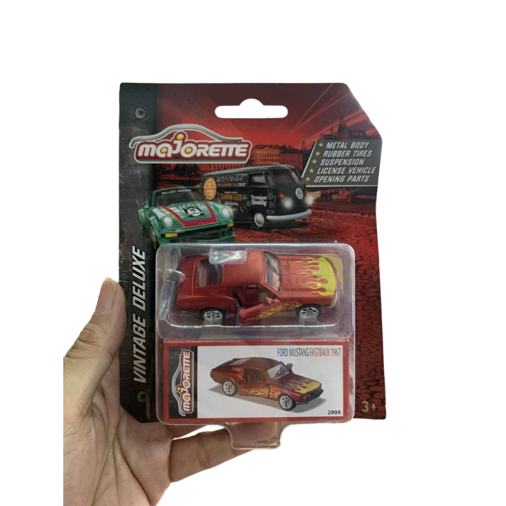 Majorette Vintage Deluxe Ford Mustang Fastback 1967