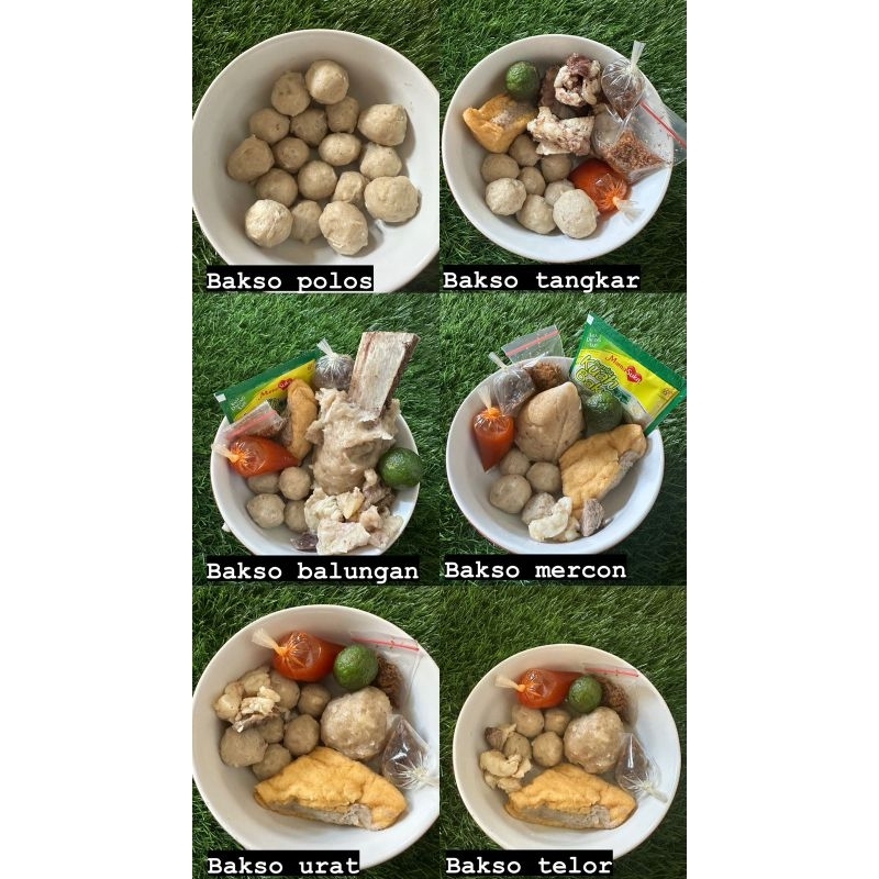

paket BAKSO + BUMBU TERMURAH HOMADE