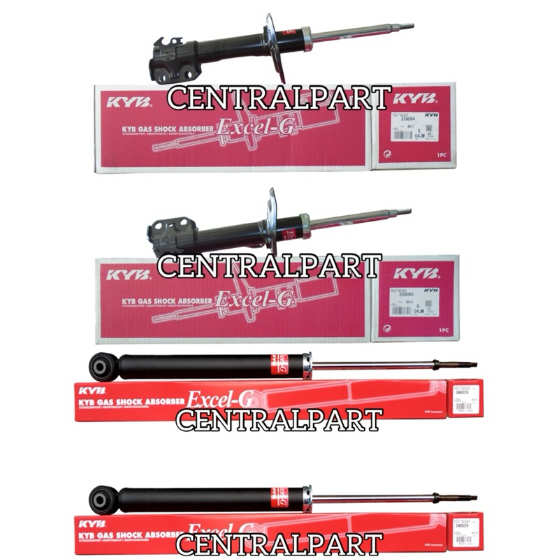 SHOCKBREAKER YARIS 2006 -2012 / VIOS GEN 2 DEPAN BELAKANG KAYABA EXCEL G