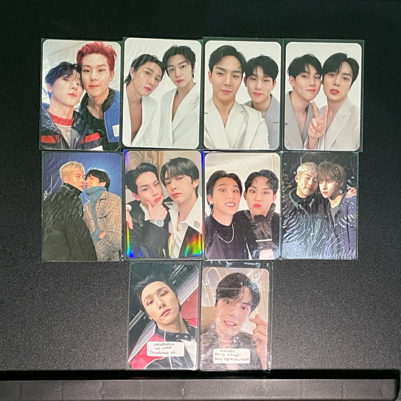 Monsta X Jooheon Joohoney Changkyun Minhyuk Hyungwon Shownu Unit PC Photocard