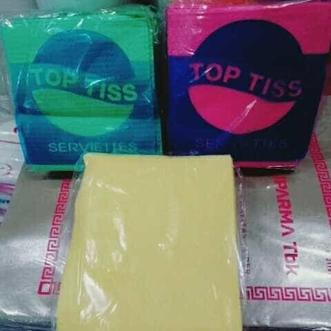 Tissue Napkin Putih / Warna | Tisu Meja Makan