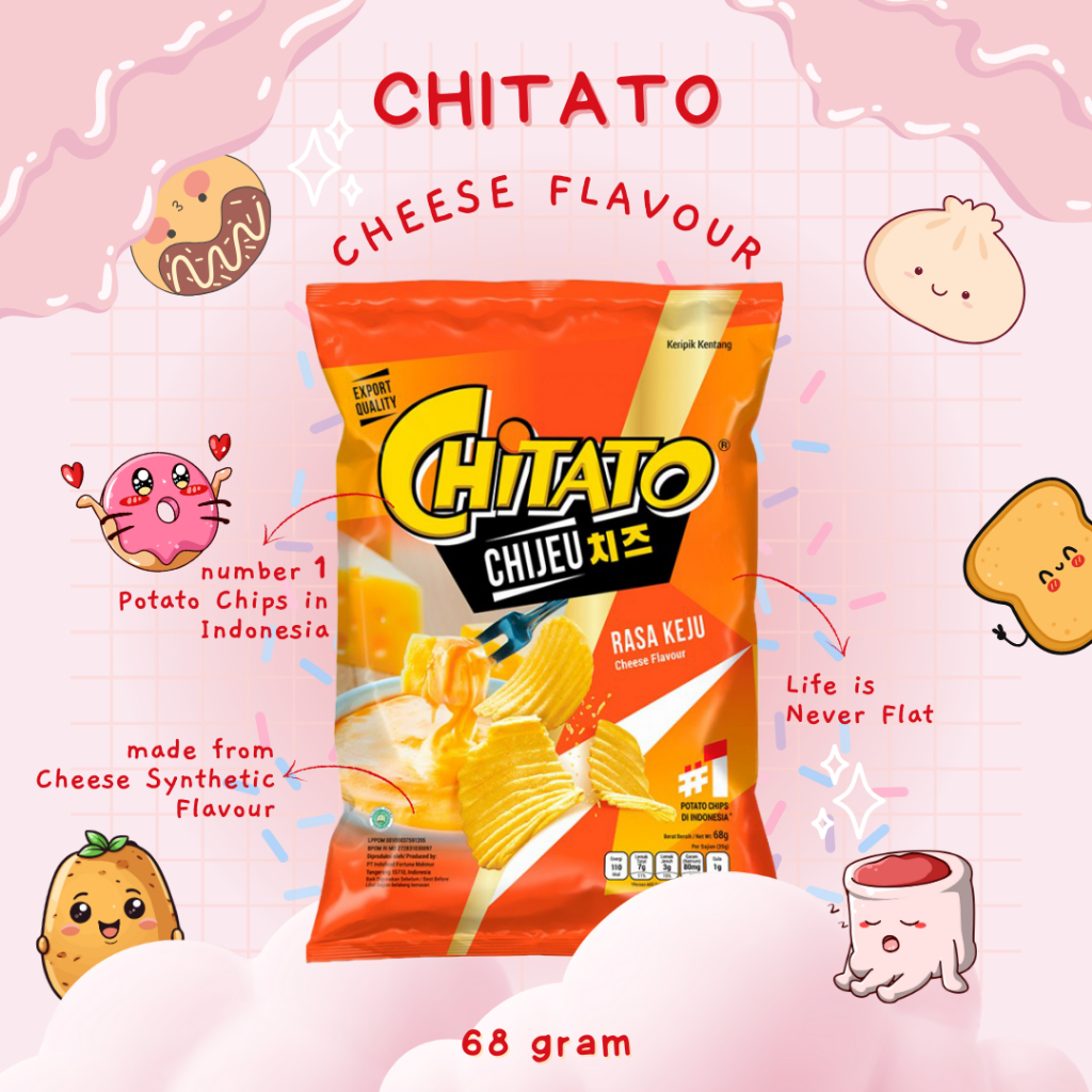 

Chitato Keju 68 Gr - 3 Pcs