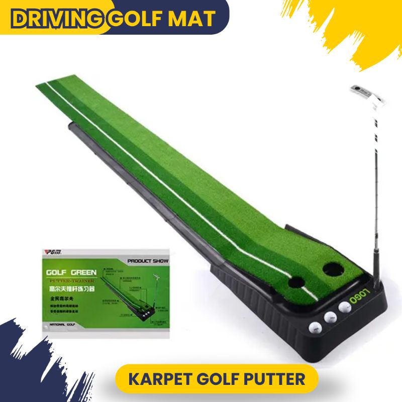 karpet putter golf / putter mat golf / mini golf / putter green