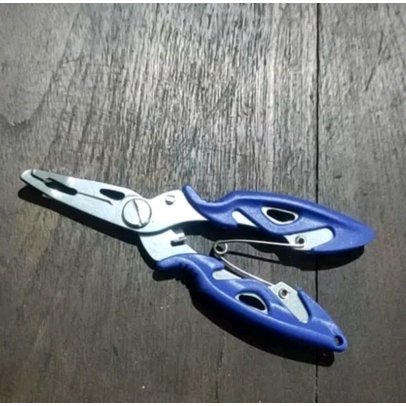Tang Gunting Kail Pancing Multi Fungsi Stainless 12cm Model Tahan Karat - Untuk Mancing dan Jigging