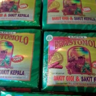 

BRASTOMOLO (sakit gigi ) kapsul NEW