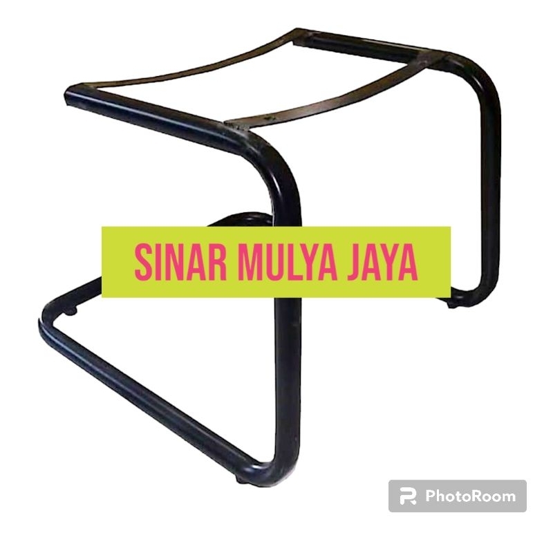 kaki kursi kantor besi/kaki hadap
