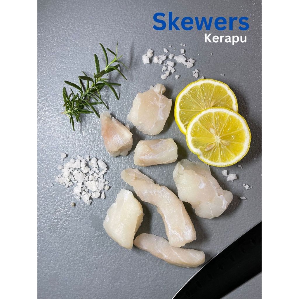 

Kerapu Skewers 200Gram