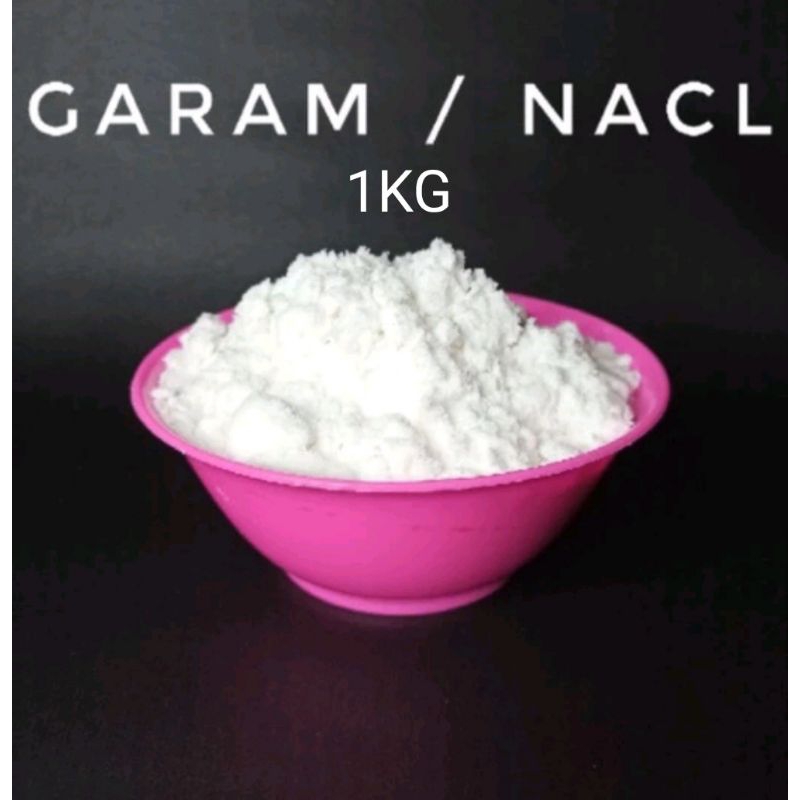 GARAM HALUS / GARAM INDUSTRI NON YODIUM / NACL 1KG