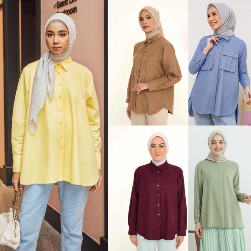 VIVIENNE SHIRT, DEFARA SHIRT & DAILY SHIRT GEULIS