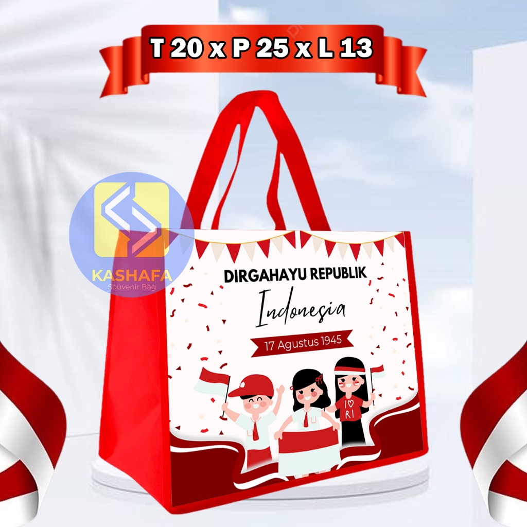 

Tas Souvenir 17 Agustus / Tas Kemerdekaan / Goodie Bag kemerdekaan / Tas Souvenir HUT RI / Tas Dirgahayu Republik Indonesia / Tas Souvenir Lomba 17 Agustus Kemerdekaan Republik Indonesia 17an Dirgahayu Merah Putih Tujuh Belasan