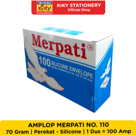 

MERPATI - Amplop No 110 Slc 70gr